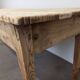 Fir farmhouse table with drawers