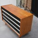 Black and white Jiroutek chest of drawers