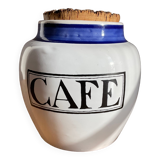 Spice jars "coffee" in real porcelain from Biot