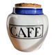 Spice jars "coffee" in real porcelain from Biot