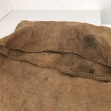 Old vintage burlap bag