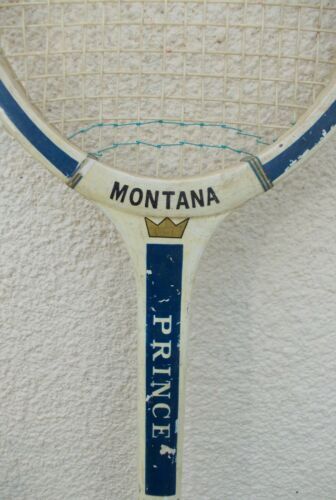 2 anciennes raquettes vintage tennis Marco et Montana
