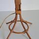 Vintage bamboo bedside lamp