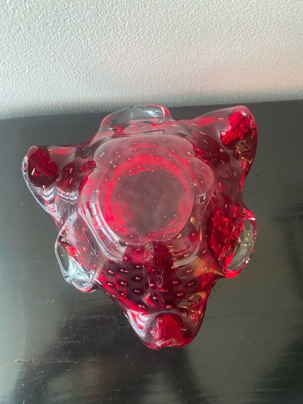 Vide poche vintage de murano vintage par sommerso