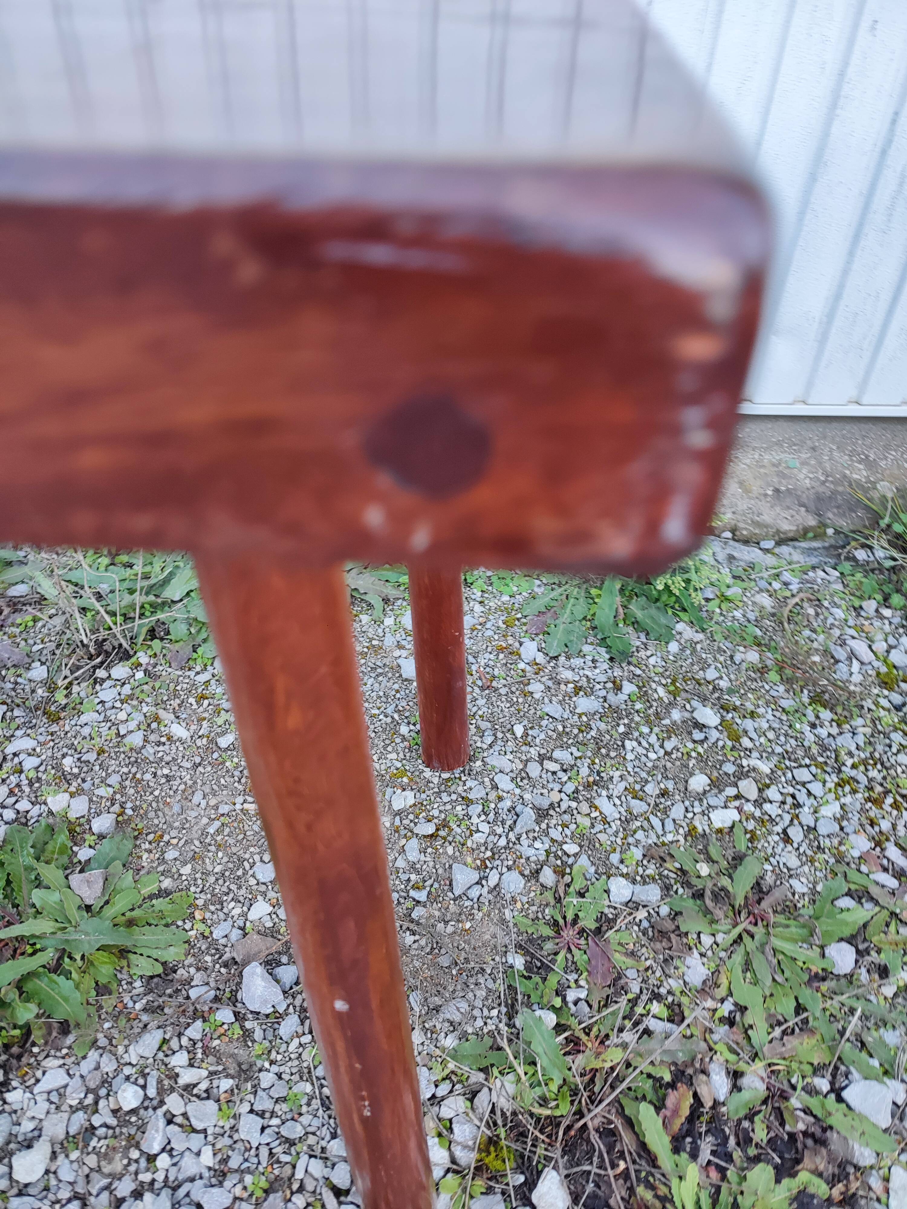Teak side table Pierre Le Gall