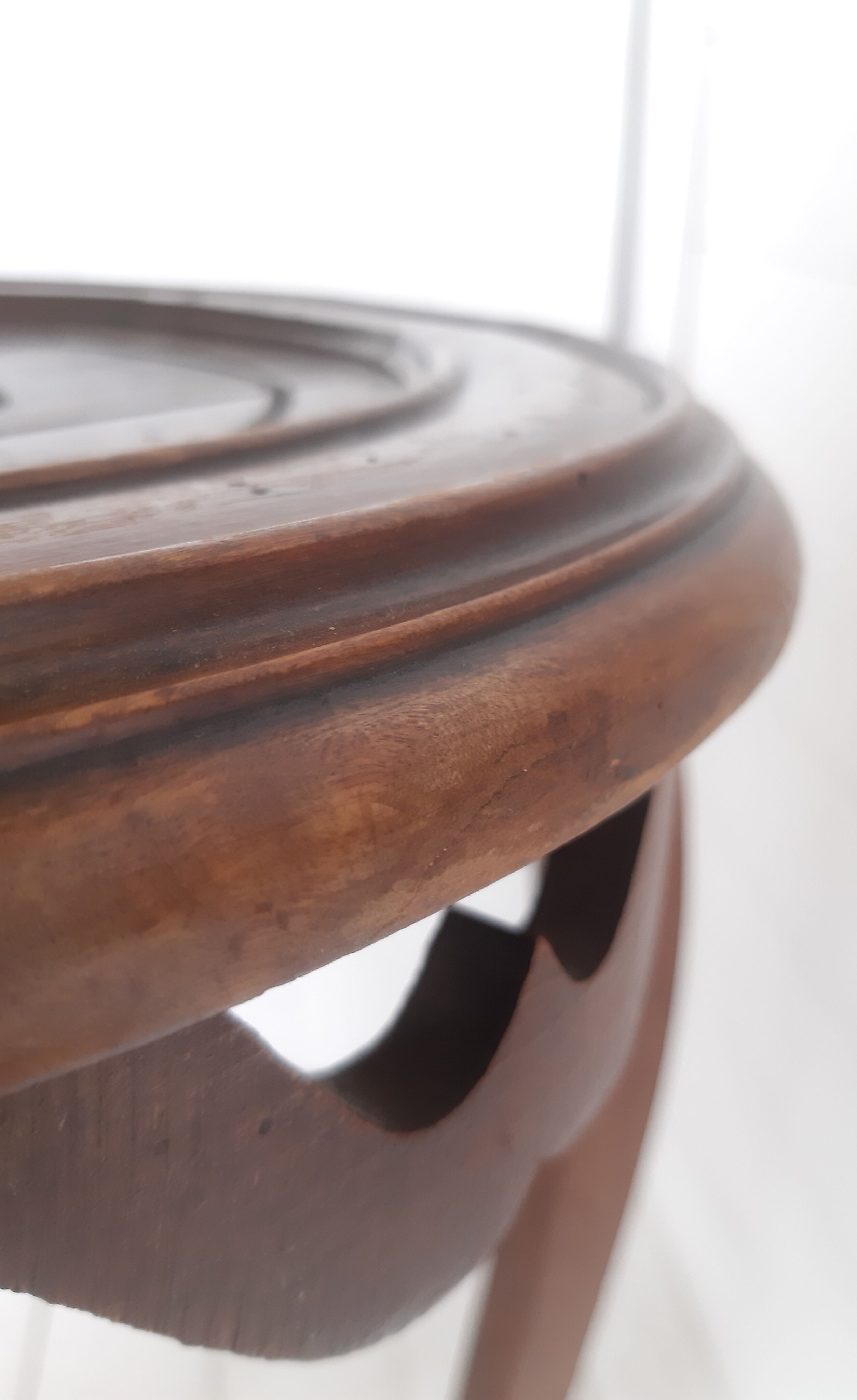 Pedestal table console plant holder