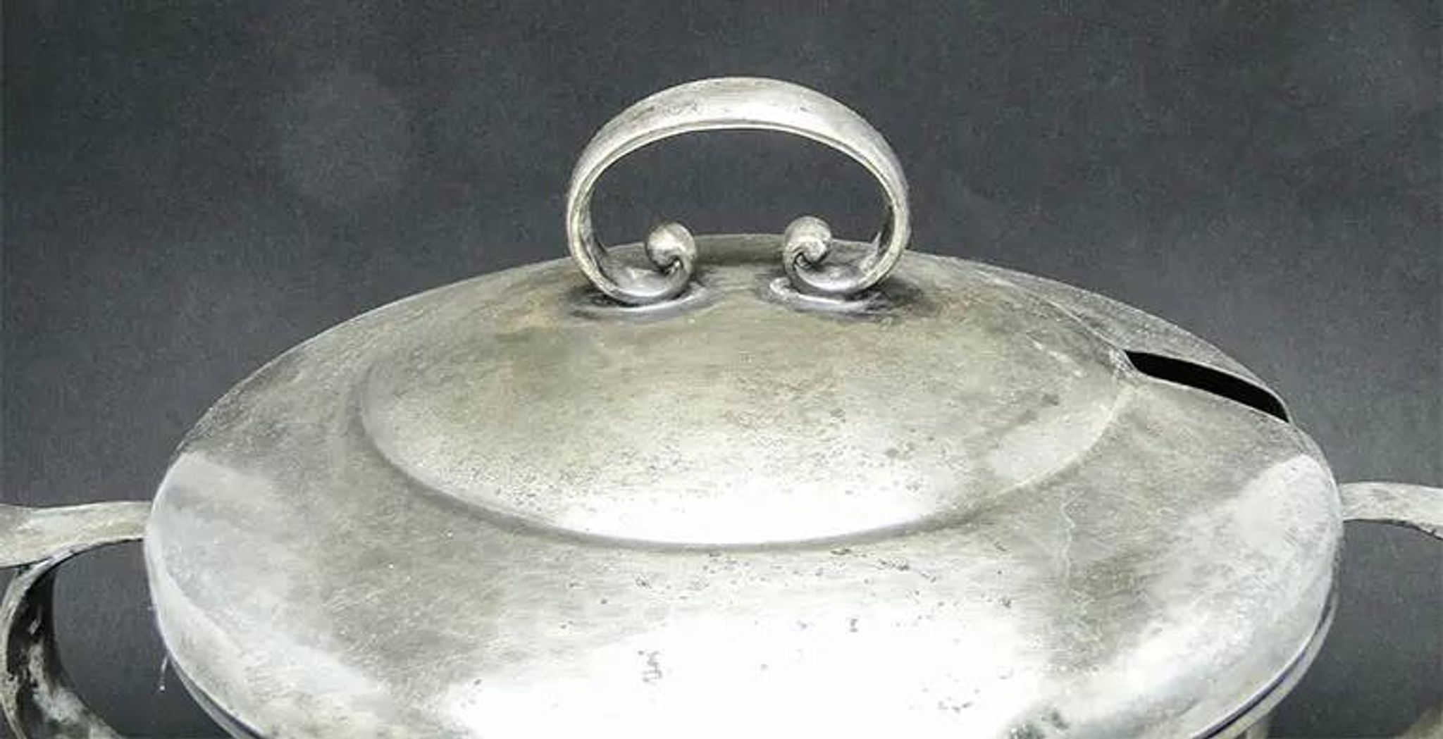 Punch bowl, Art Deco, silver-plated brass, Germany, 1930s