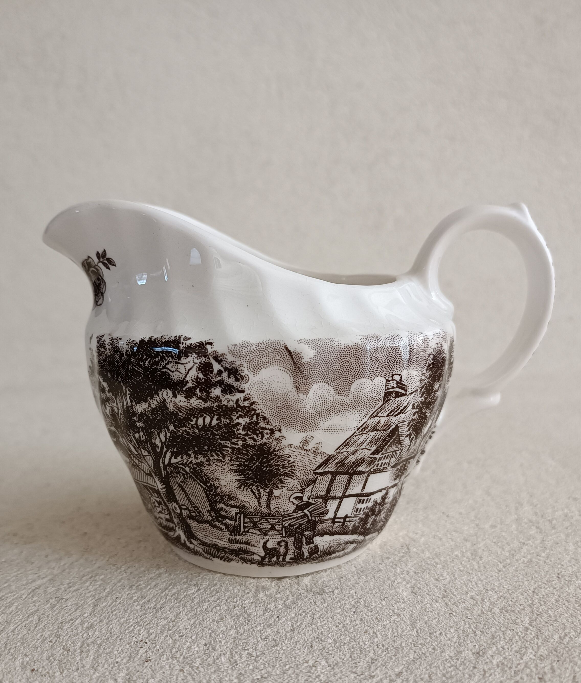 Creamer ironstone British Anchor