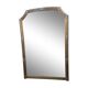 Gold and silver, mirrored early twentieth, 123 x 82 cm