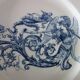 Renaissance-style ironstone serving dish from Clairefontaine, 19th century.