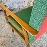 Vintage armchair in Scandinavian style circa 60