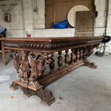 Pair of glass-fronted library cabinets