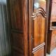 Louis XIII bonnetière wardrobe in solid walnut – 18th century period