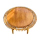 Table basse en rotin