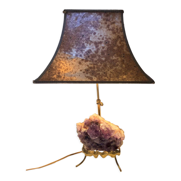 Lampe améthyste 1970