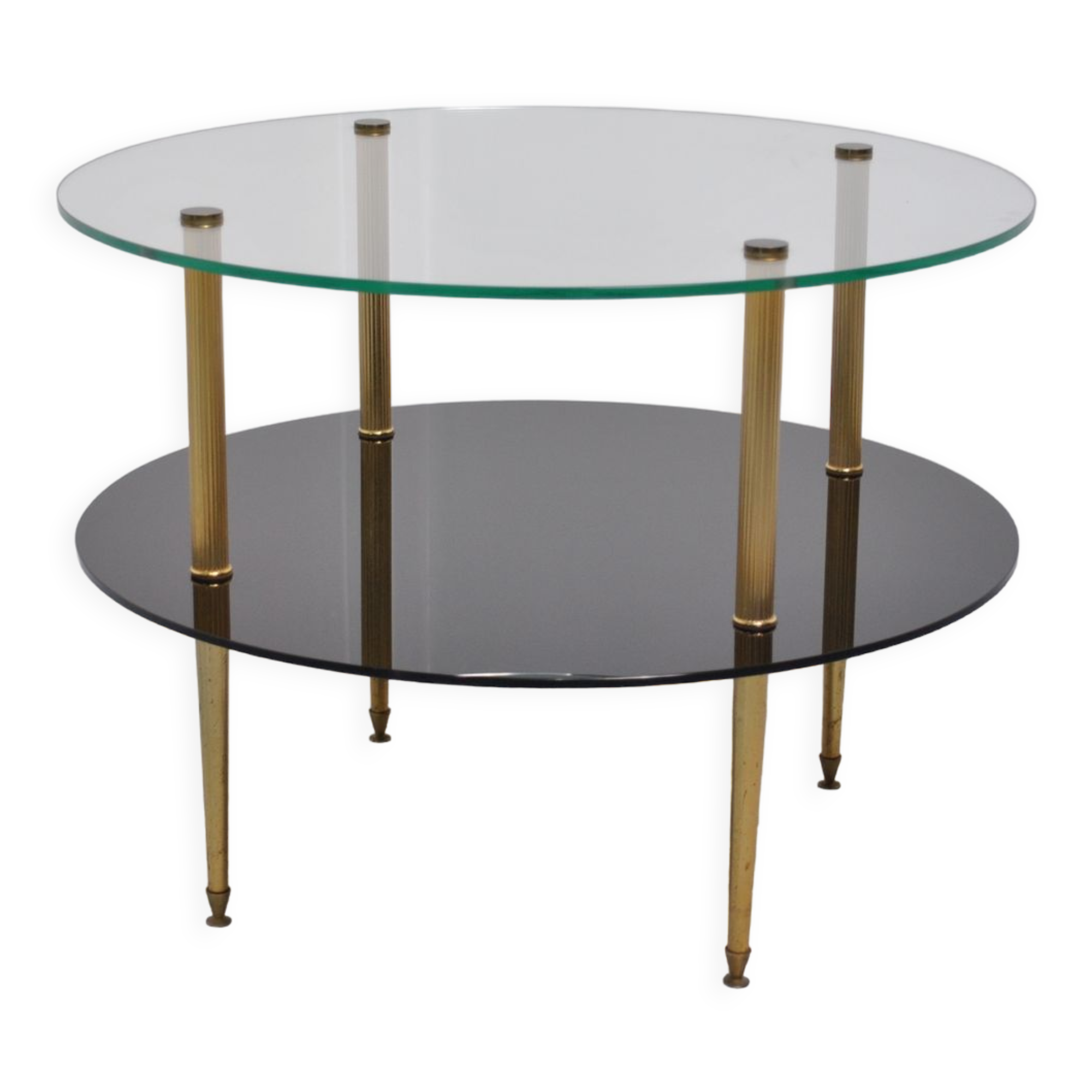 Table basse ronde 1970