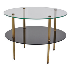 Table basse ronde 1970