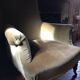 Napoleon lll velvet armchair
