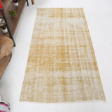 Tapis turc jaune 189x93