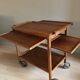 Wooden service trolley 60s