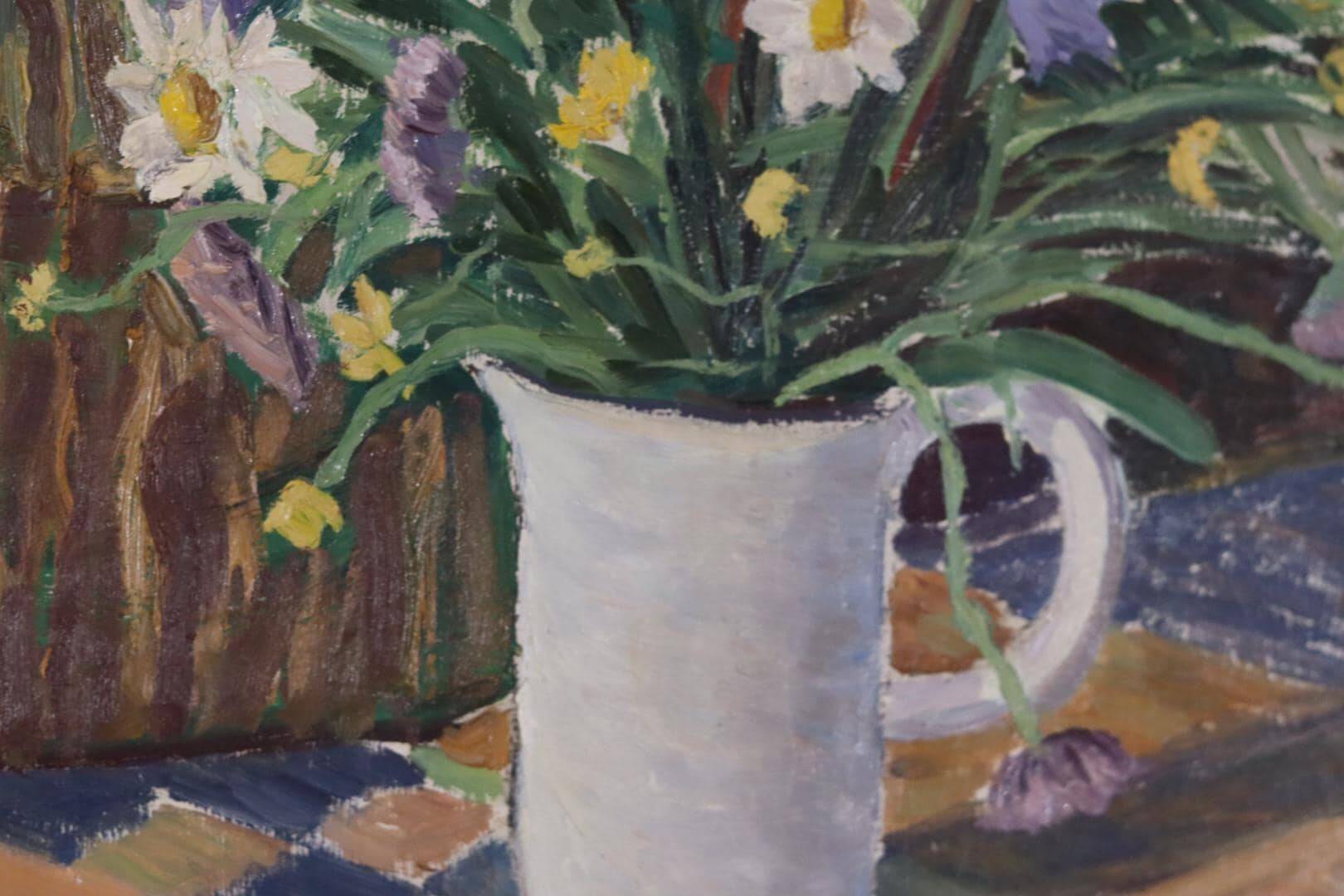 Nature morte de fleurs par Bertil Lundgren