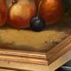 Oil painting on panel Still Life signed C. Ventura