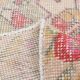 4x7 Red Cream Oriental Vintage Rug, 127x223Cm