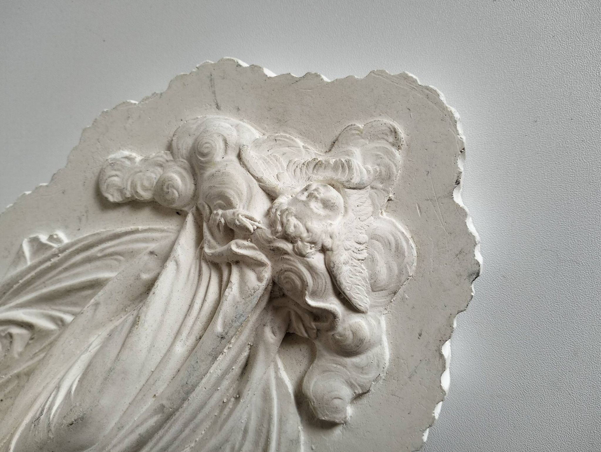 Bas relief Virgin