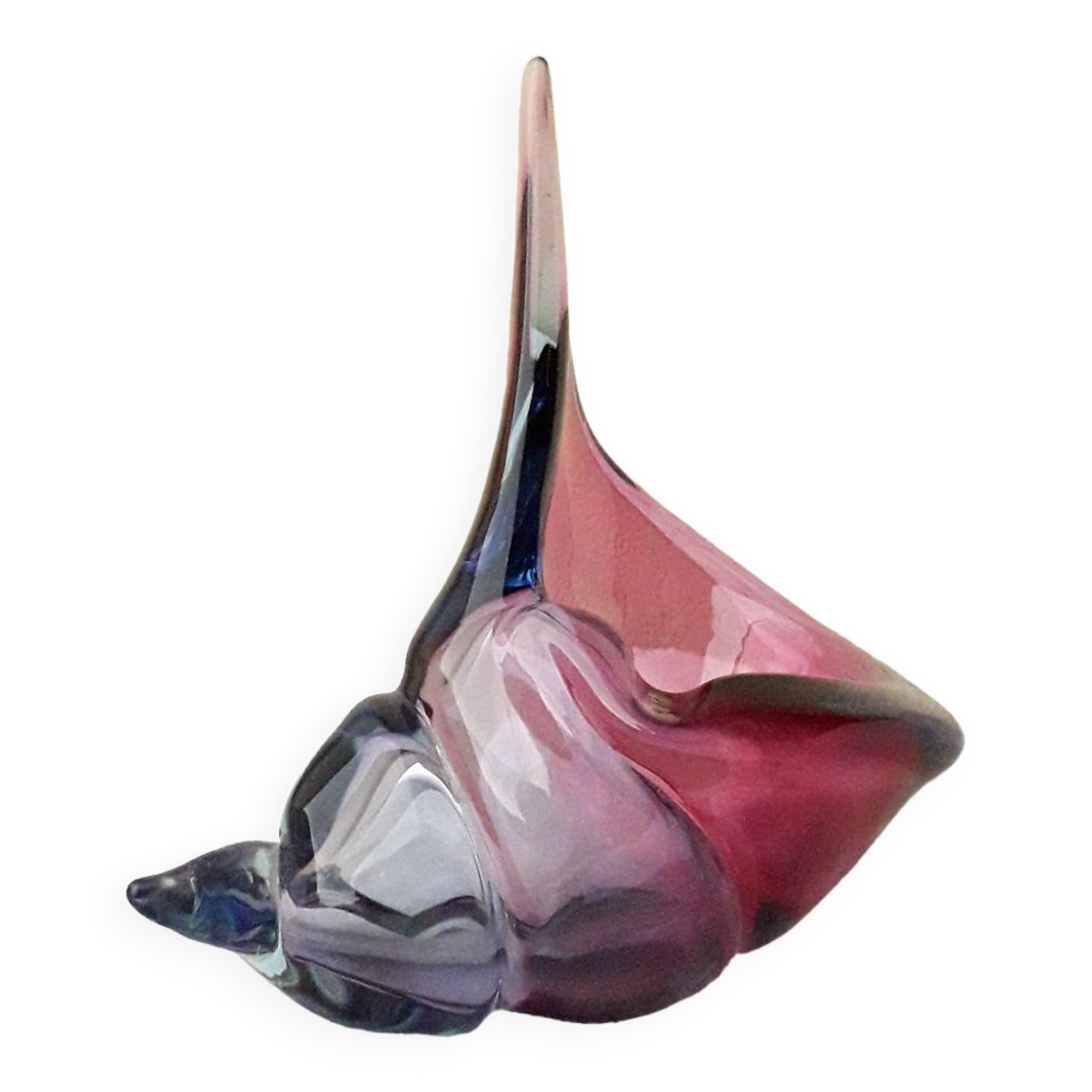 Ashtray shell glass