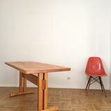 Charlotte Perriand's dining table for "Les Arcs".