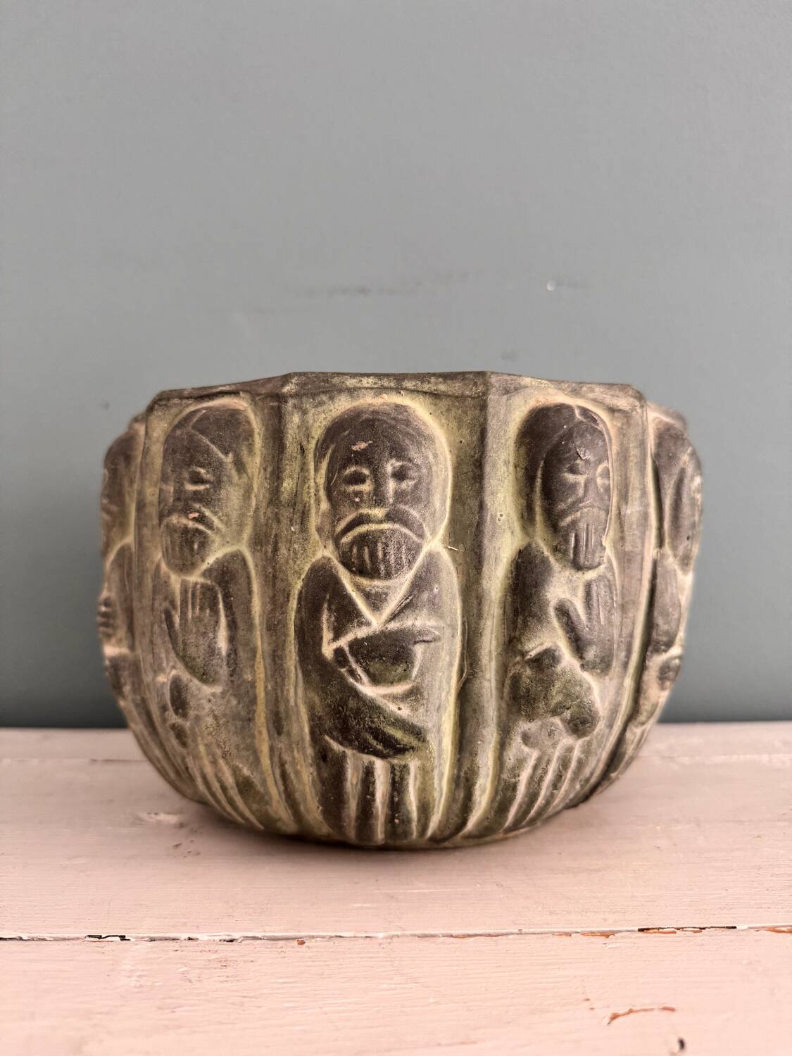 Francesco Figueras 50s terracotta planter