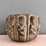 Cache-pot en terre cuite Francesco Figueras 50’s