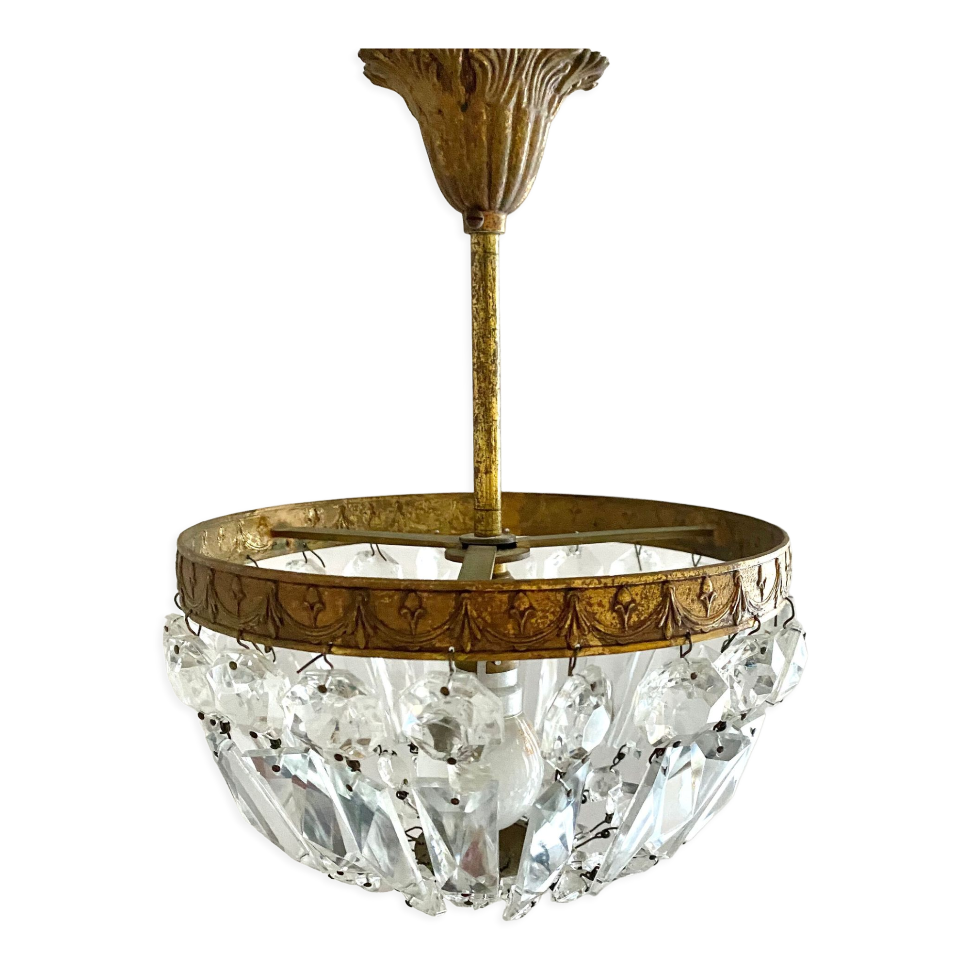 Old tassel ceiling lamp