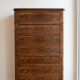 Set of 1 Napoleon III wooden chest of drawers
