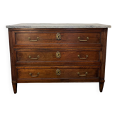 Commode louis XVI marbre gris