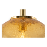 Murano ball pendant light by Doria, Germany, 1970s