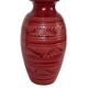 30s vase Saint Clément "feather" decoration
