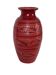 30s vase Saint Clément "feather" decoration