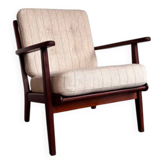 Fauteuil danois vintage en teck