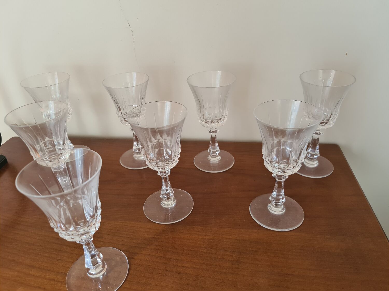 Verres à pied