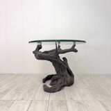 Bronze table in the shape of a tree, Italian production, 1970s