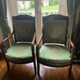 Armchairs empire mahogany era