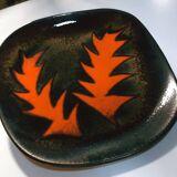 Vintage Dish • Pocket tray • Ceramic • Vallauris • In the style of Gilbert Valentin • 1950-1960