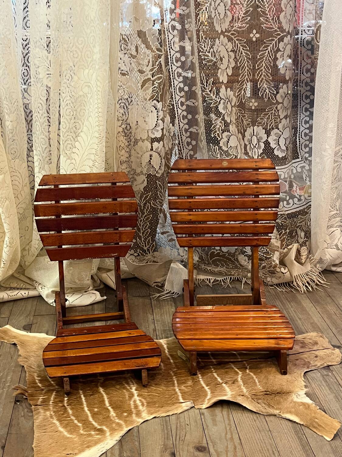 Chaises pliantes