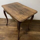 Oak side table from the 19th century