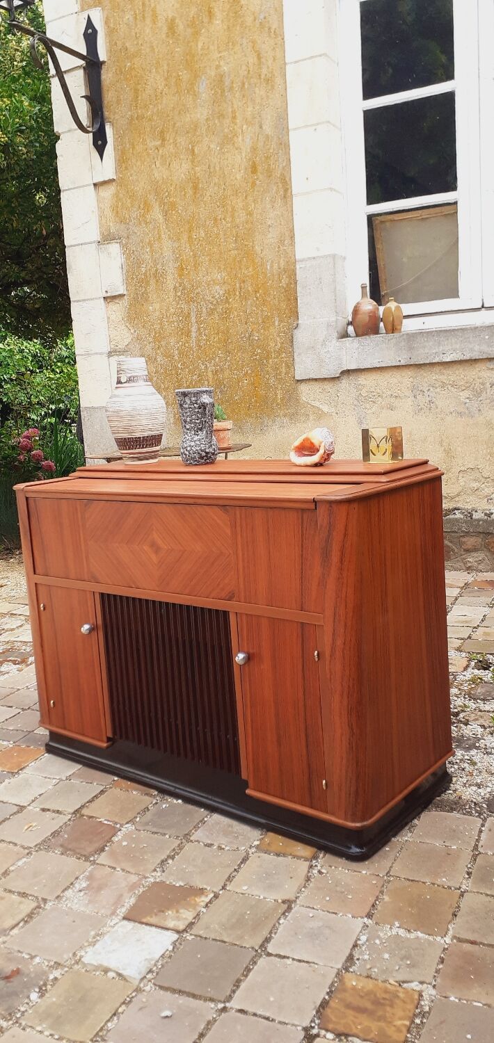 Art Deco Bar Furniture 1950 rosewood and mahogany