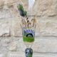 Champagne flute Paul Nagel collection Rêveries model Papillon hand-painted