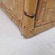 Mid-Century Italian Woven Rattan and Bamboo Blanket Chest or Trunk, 1970's