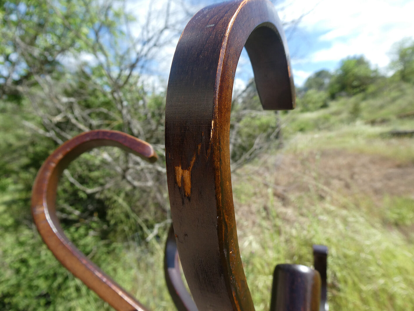 Baumann vintage swivel parrot coat holder of the 60s