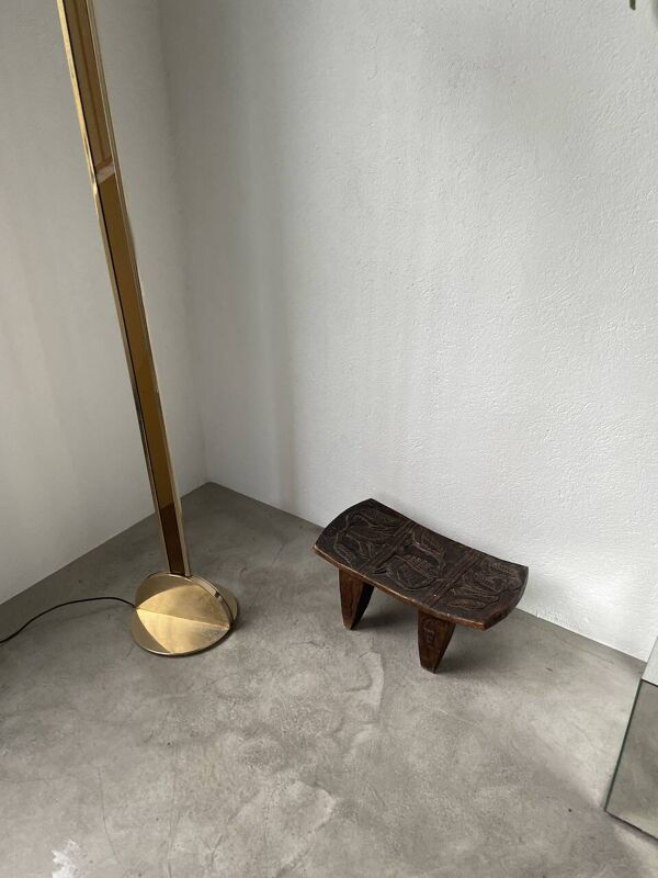 Tabouret repose-pieds africain